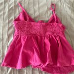 SheIn hot pink babydoll tank Photo 1