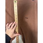 American Eagle Stretch Flare Pants Womens Large Brown Suede Knit Style Pull On Photo 6