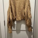 Anthropologie Knit Chunky Cropped Rae Plush Cardigan Size S Photo 4