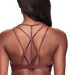 PINK - Victoria's Secret Pink Victoria Secret Gold/Black Sparkle Ultimate Racerback Sport Bra SZ SMALL Photo 1