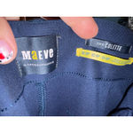 Maeve  The Colette Cropped Wide Leg Pants: Brushed Knit Edition Blue Sz 16 Photo 5