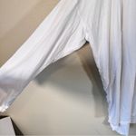 Free People Movement White Oversized Slouchy Blouse Womens XL Boho Casual Beachy Photo 10