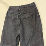 We The Free by Free People Marx Slouchy Cargo Jeans Women’s 25 Black Oversized Photo 8