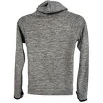 Forever 21 Women Medium Active Cowl Neck Heather Thumbhole Pullover Gray Hoodie Photo 3