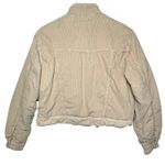 Anthropologie PILCRO Women’s Shrunken Sherpa Lined Tan Corduroy Jacket Photo 5