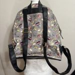 Lounge Fly Harry Potter Relics Tattoo Allover Print Backpack Faux Leather Gray Photo 4