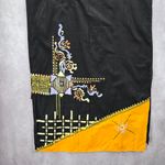 None Black Painted Tribal Long Indian Dupatta Shawl Scarves Wrap‎ Scarf 80x24 Photo 3