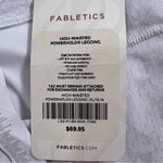 Fabletics NWT High Waisted Powerhold Define Legging White Heather Camo XL Photo 4