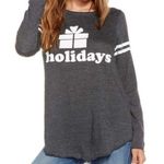 Chaser  I Love Holidays long sleeve baseball tee Photo 0