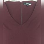 Likely Rtr  Rhubarb Red Leandra Gown sz2 V-Neck High slit Solid Red Fitted Sexy Photo 4