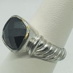 Premier Designs Silver Tone & Black Ring (6) Photo 2