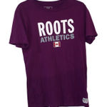 Roots  Athletics Canada Purple Short Sleeve Tee Photo 0