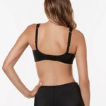 MiracleSuit Underwire Plunge Black Swim Bikini Bra Top Size 38DD Photo 2