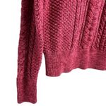 Gap  Women's Pink Cable Knit Pullover Sweater Size M Casual Fall Photo 5