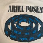 Gildan Ariel Posen Graphic T-Shirt White Blue Musician Merch  Softstyle Unisex Photo 5