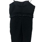 BCBGeneration BCBG Semi-Formal Strapless Multi-Pleat Black Dress Size 8 NWT Photo 1