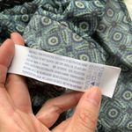 Forever 21 F21 Green Paisley Print Batwing Chiffon Dress XS Photo 6