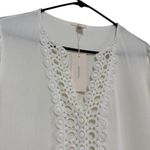 Eberjay REVOLVE Eberjey Swim Cover Up Tunic Dress w/ Lace Trim Summer of Love Elba Sz L Photo 4