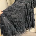 Needle & Thread  Dot Shimmer Ankle Gown Black Size US 16 Photo 11