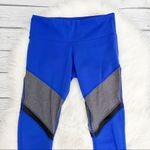 Alo Yoga  Sheila blue black Colorblock leggings Photo 6