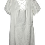 Altar'd State  White Short Sleeve Mini Dress‎ Large Photo 0