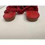 Matisse Shoes Matisse Alan
Braided Suede Flats Red Size 7.5 Photo 3