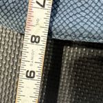 Hammitt Snakeskin Embossed Leather Crossbody Bag Blue Grommets Rivet Zip Pocket Photo 15