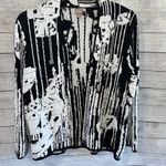 Chico's Black and White Cardigan Photo 2