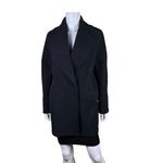 H&M  Oversized Nylon Double Breasted Jacket Blazer Coat Photo 5
