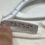 Akris Punto  Womens Sweater 4 Crewneck White Black Grid Checkered Structured Knit Photo 2