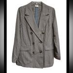 Matilda Jane  Good Hart Blazer Size Small Ruston Boyfriend Plaid Preppy Photo 1