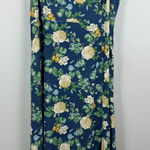 Old Navy  Slip Maxi Dress Women's XL Multi Floral Pleated Spaghetti Sun Summer Photo 0