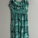 New York & Company Teal Green Summer Dress Size XS Blue Photo 0