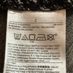 Banana Republic  Black Printed A Line Sweater Skirt 2 NWT Photo 5