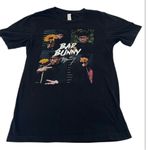 Bella Canvas Bad Bunny size small black short sleeve concert tshirt EUC Photo 0