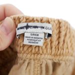 American Eagle  Tan Camale Belted Corduroy Mini Skirt Small Photo 4