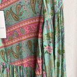 Spell & The Gypsy Collective City Lights Blouse Sage Blush Photo 9