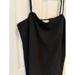 H&M Black Cami Dress Sleeveless Mini Casual Party LBD Medium Photo 1
