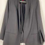Vince Camuto Black Open Front Jacket with slit sleeves, Size 18W Photo 0