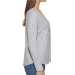 Calvin Klein Long sleeve waffle knit top shirt loose Photo 1