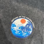 PacSun  (J. GALT) Ocean Waves Graphic Cropped Casual Short Sleeve Tee | Medium Photo 2