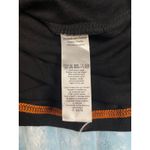 HEGLER Asymmetrical Paneled Long Sleeve Tunic Dress M Orange Gray Brown Size M Photo 8