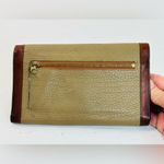 Dooney & Bourke Vintage All Weather Leather Checkbook Wallet, Taupe/British Tan Photo 4