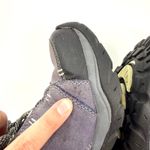 Ahnu Hiking Shoes Women US 8 Leather Waterproof Vibram Outsole Gray Purple AS IS Photo 10