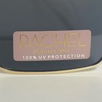 Rachel Roy Gold Frame Aviation Sunglasses 100% UV Protection Geometric Octagonal Photo 1