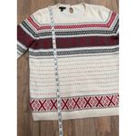 Talbots  Petites Fair Isle Knit Sweater Cashmere Blend Nordic SP Photo 4