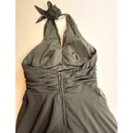 Twenty One Black Halter Dress Fit and Flare Sleeveless Party Cocktail Dress Size M Photo 3