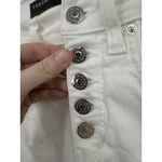 Veronica Beard Debbie Ankle Skinny Jeans 26 High Rise Button Fly White Preppy Photo 6