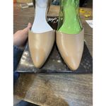 Sam Edelman Okala Strappy Slingback Pumps Heels size 9.5 Nude Leather Photo 4