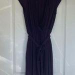 Maeve Anthropologie Noronha Purple Cap Sleeve Wrap Dress Size Small Photo 2